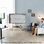 Rolling Artistic Easel 49 to 75 Inch LED