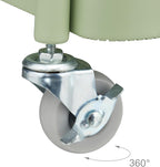 Rolling Cart 3 Tiers Serving Trolley Utilities
