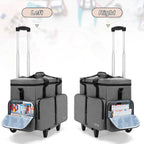 Rolling Scrapbook Tote Craft Bag on Wheels
