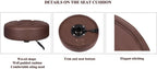 Rolling Stool Chair with Smooth-Rolling Dual-Wheel Casters