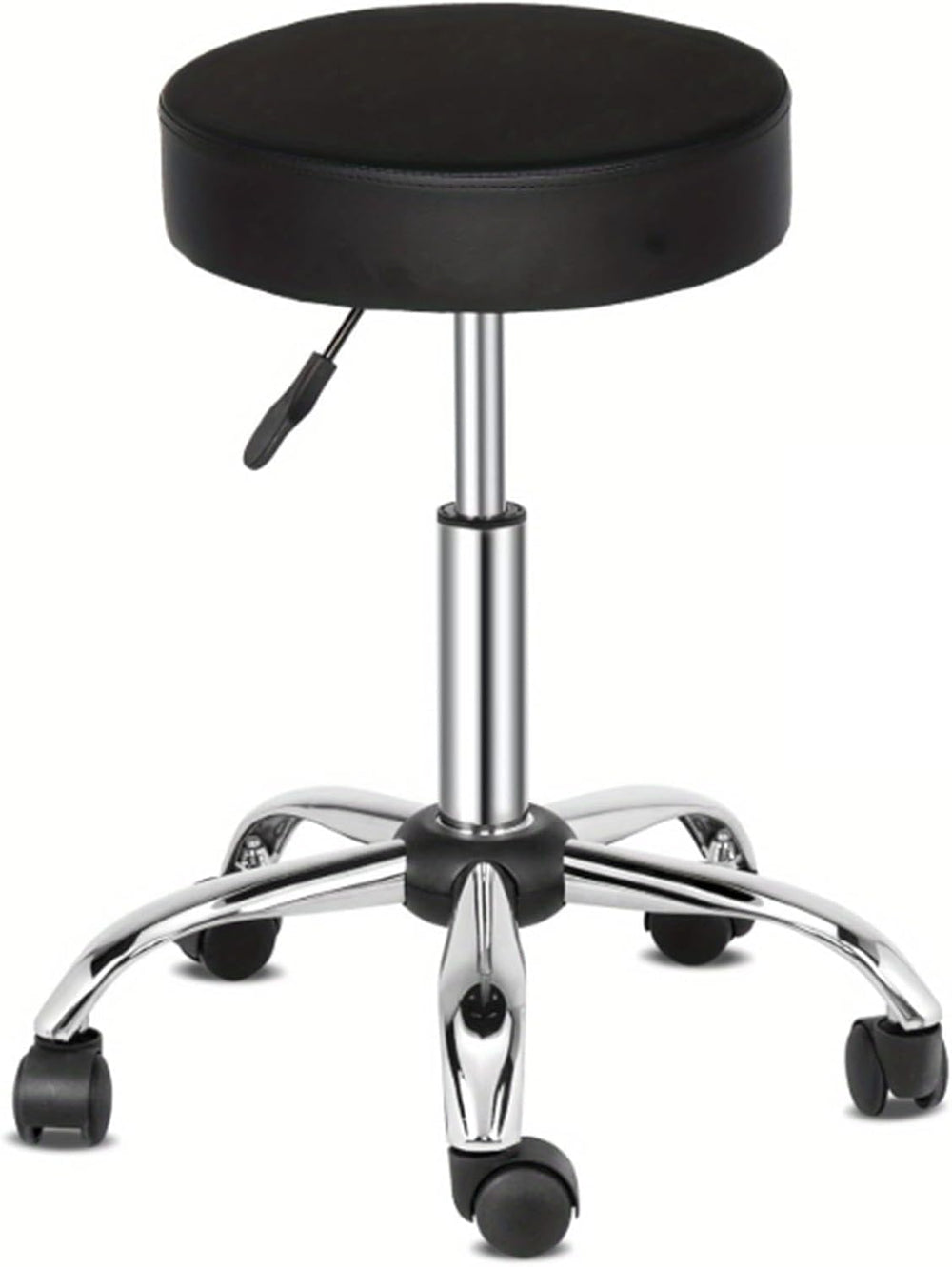 Rolling Stool Height Adjustable Rotating with Wheels 47-60