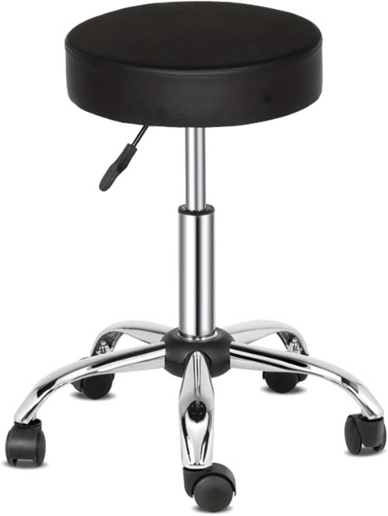 Rolling Stool Height Adjustable Rotating with Wheels 47-60