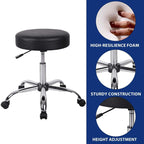 Rolling Stool Height Adjustable Rotating with Wheels 47-60