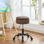 Rolling Stools with Wheels Ergonomic Stool Storage