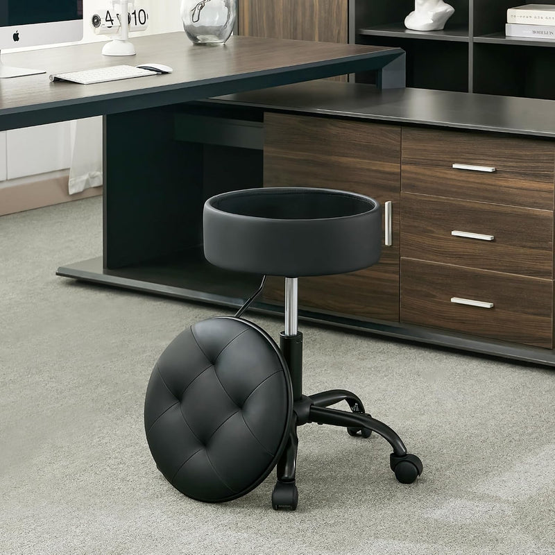 Rolling Stools with Wheels Ergonomic Stool Storage