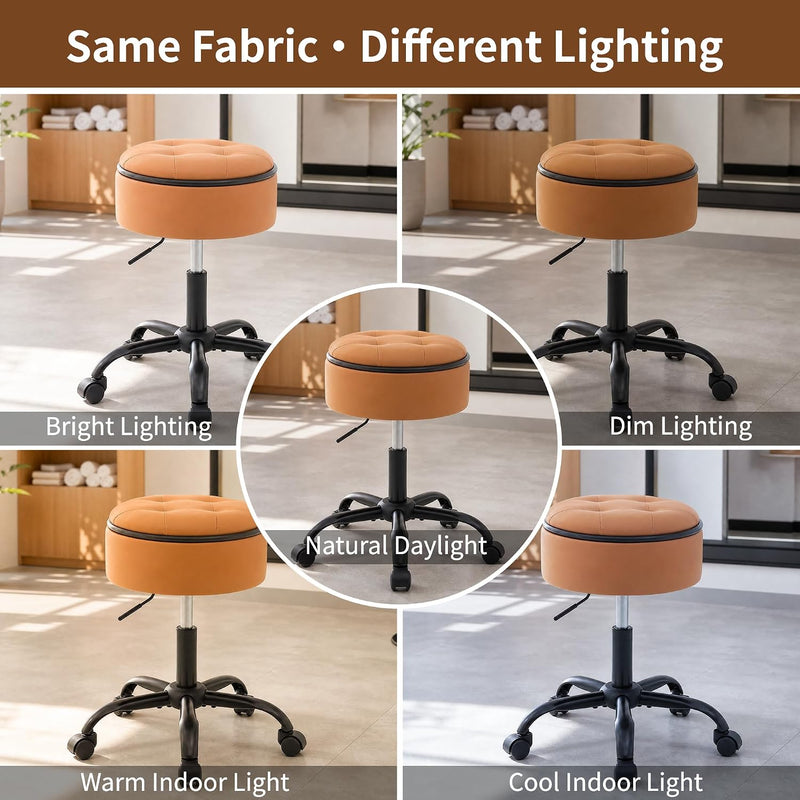 Rolling Stools with Wheels Ergonomic Stool Storage