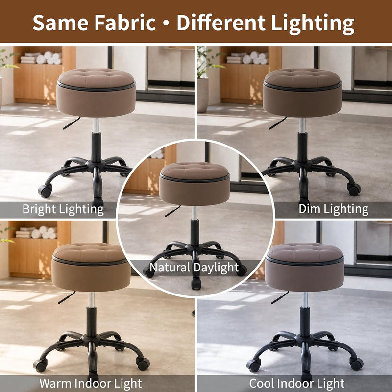 Rolling Stools with Wheels Ergonomic Stool Storage