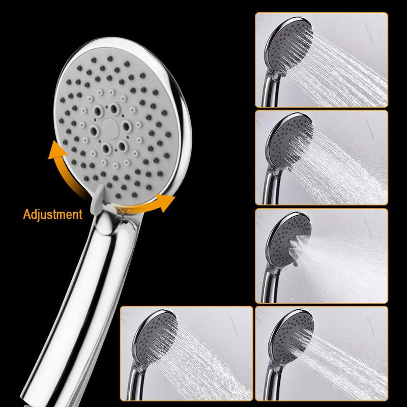 Roma Rain Shower System Mixer Tap Set Chrome