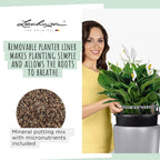 Rondo 32 Self Watering Planter Large Plastic