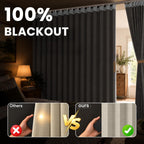 Room Divider Curtain Sets with Flexible Ceiling Track