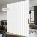 Room Divider Curtain Sets with Flexible Ceiling Track