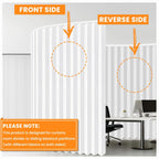 Room Divider Curtain Sets with Flexible Ceiling Track
