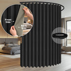 Room Divider Curtain Sets with Flexible Ceiling Track