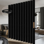 Room Divider Curtain Sets with Flexible Ceiling Track
