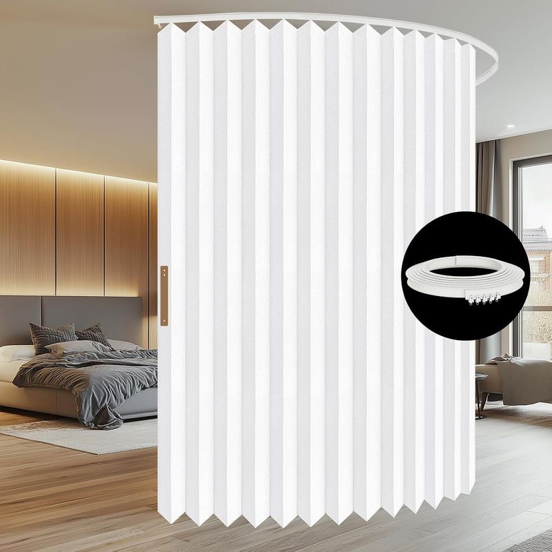 Room Divider Curtain Sets with Flexible Ceiling Track