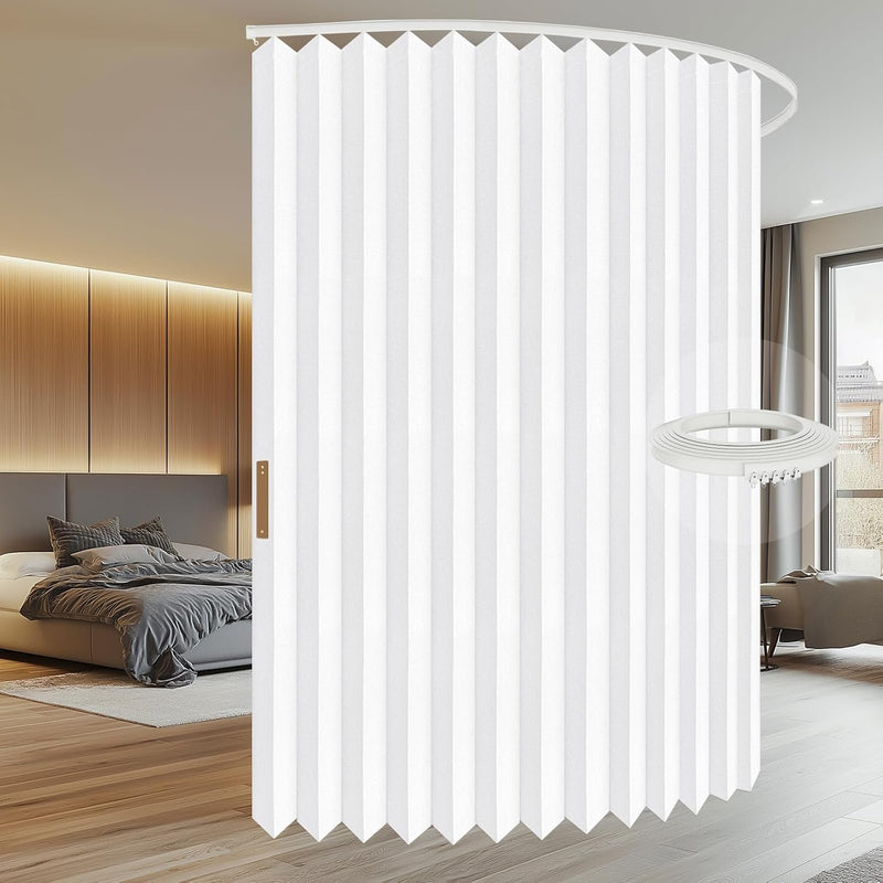 Room Divider Curtain Sets with Flexible Ceiling Track
