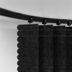 Room Divider Curtain Sets with Flexible Ceiling Track