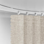 Room Divider Curtain Sets with Flexible Ceiling Track