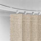 Room Divider Curtain Sets with Flexible Ceiling Track