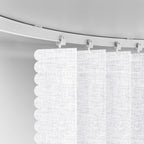 Room Divider Curtain Sets with Flexible Ceiling Track