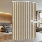 Room Divider Curtain Sets with Flexible Ceiling Track