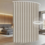 Room Divider Curtain Sets with Flexible Ceiling Track