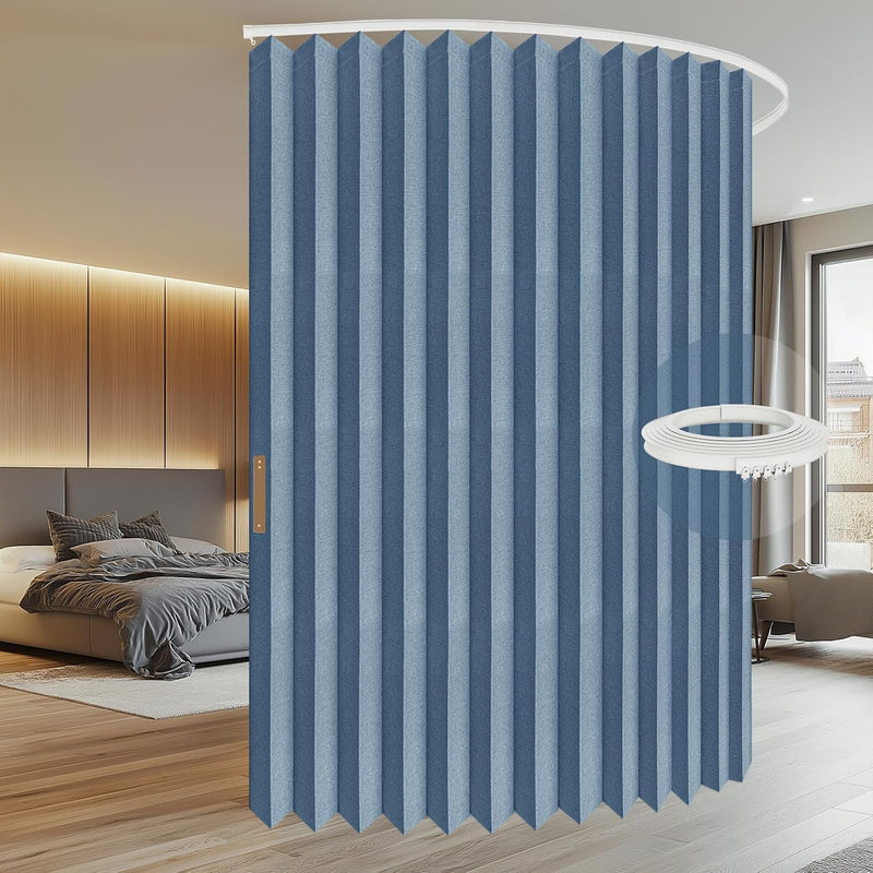 Room Divider Curtain Sets with Flexible Ceiling Track