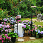 Rose Arch Arbour 87"h X 45"w Iron Curved