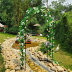 Rose Arch Arbour 87"h X 45"w Iron Curved