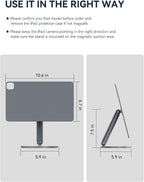 Rotatable Magnetic Stand for Ipad Air 13'' M4