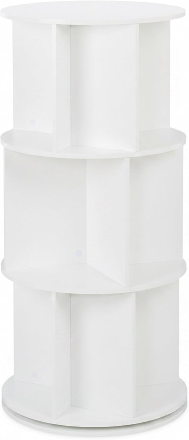 Rotating Bookcase 15 Compartments