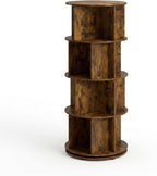 Rotating Bookcase 15 Compartments Hxd: Wood
