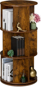 Rotating Bookcase 15 Compartments Hxd: Wood
