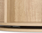 Rotating Bookcase 15 Compartments Hxd: Wood