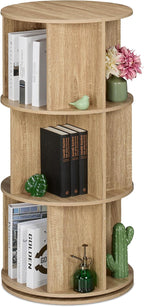 Rotating Bookcase 20 Compartments Hxd: Wood