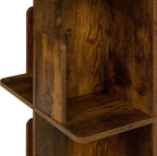 Rotating Bookcase 360-Degree Swivel 3 Tiers