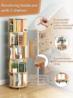 Rotating Bookshelf