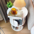 Rotating Bookshelf 360 Display Floor Standing Bookcase Storage