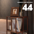 Rotating Bookshelf Tower 4 Tier 360degreesstorage Spinning