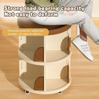 Rotating Bookshelf Tower Bookcase 360 Book Shelf