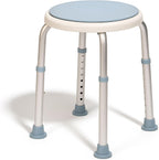 Rotating Rounded Bath Shower Stool with Swivel Seat