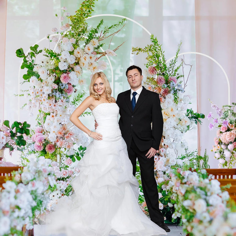 Wedding Arch Stand 6FT 5FT 4FT Metal (Set of 3)