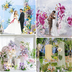 Wedding Arch Stand 6FT 5FT 4FT Metal (Set of 3)