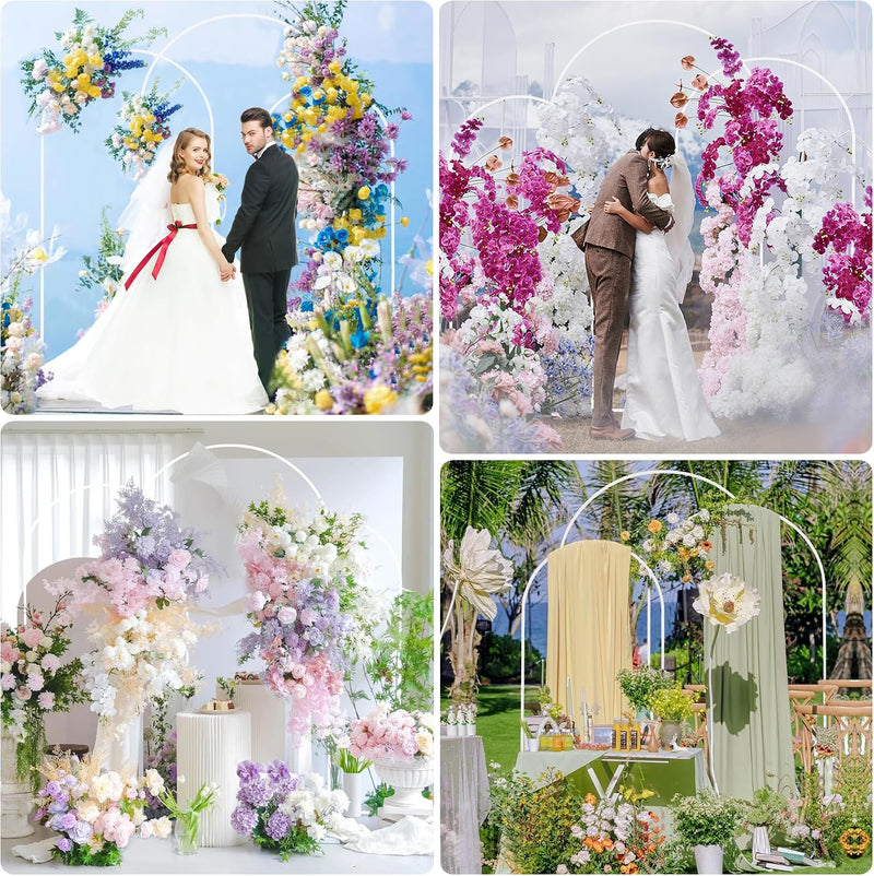 Wedding Arch Stand 6FT 5FT 4FT Metal (Set of 3)