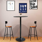 Round Bar Table 60CM Top for Cocktail Pub