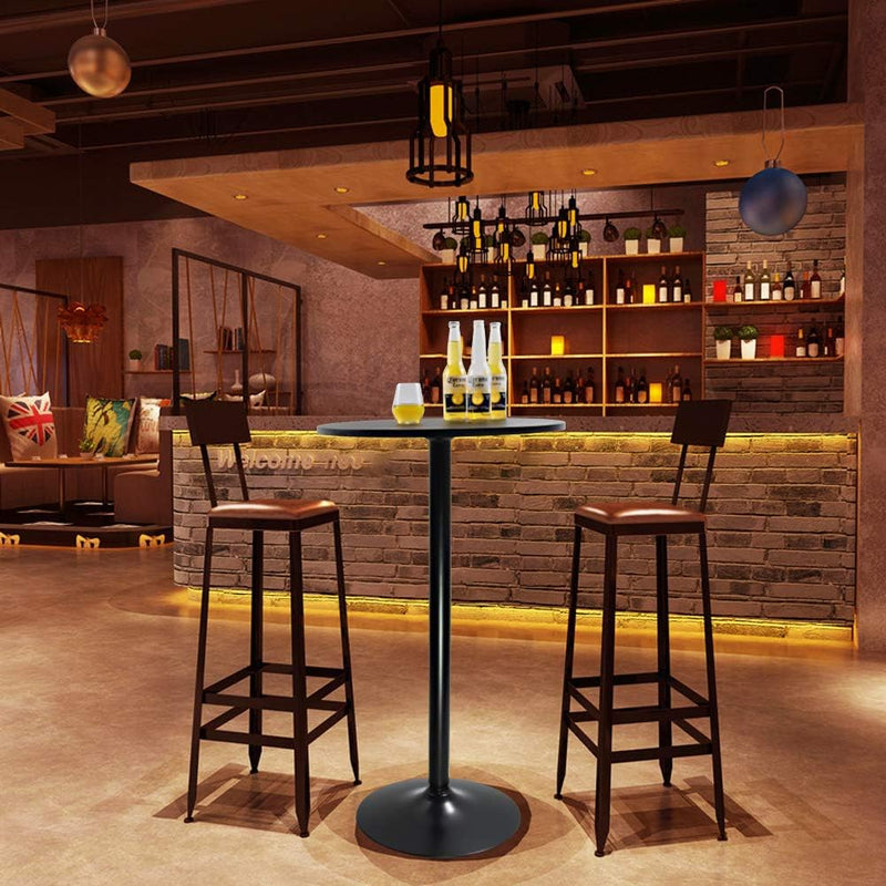 Round Bar Table 60CM Top for Cocktail Pub