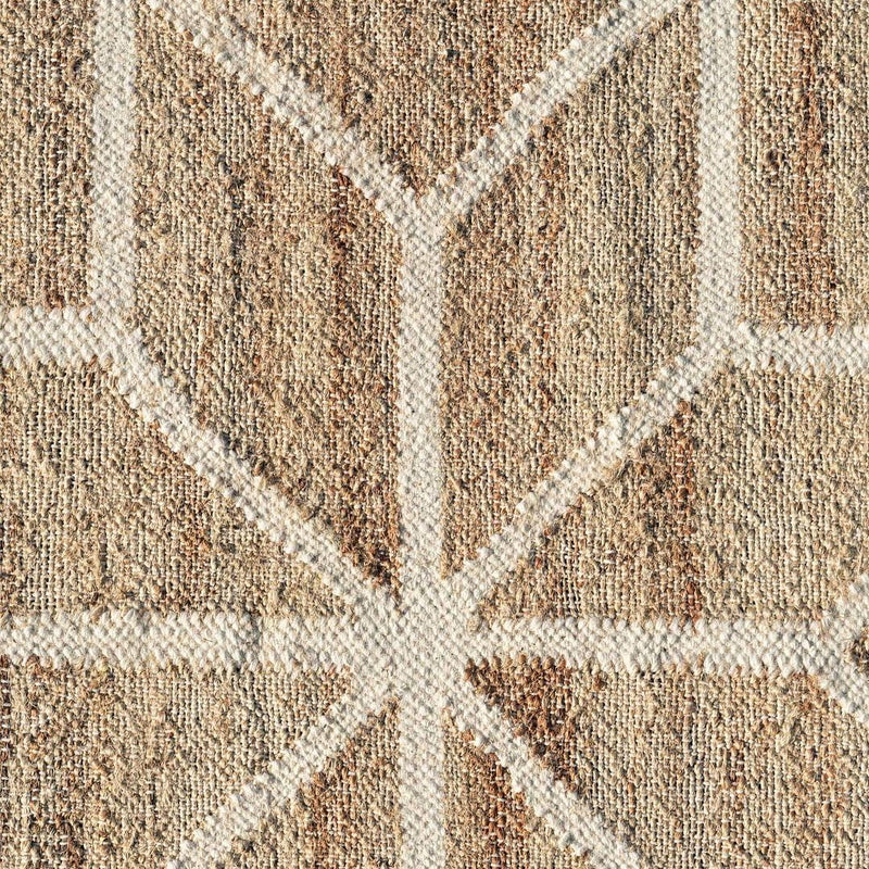 Round Braided Natural Scandi Minimalist Handmade Circular Jute