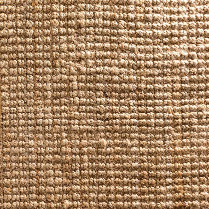 Round Braided Natural Scandi Minimalist Handmade Circular Jute