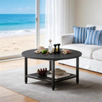 Round Coffee Table for Living Room Side Small