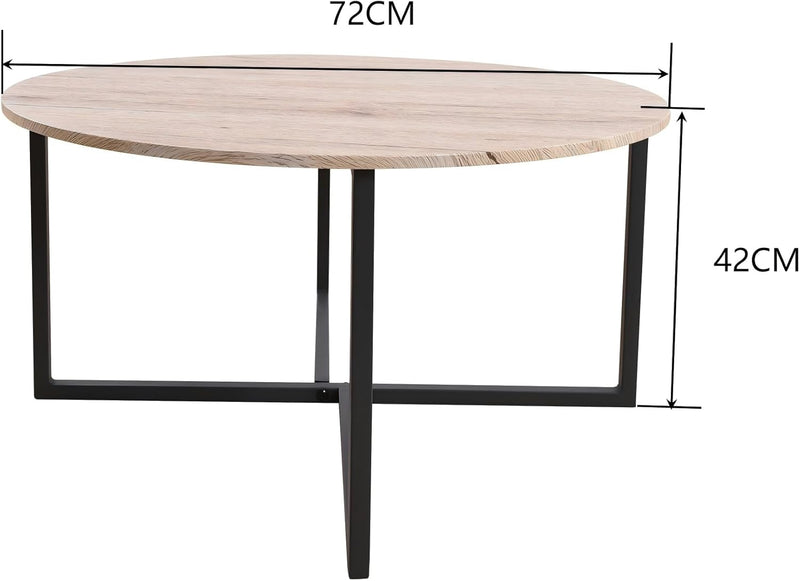 Round Coffee Table Tables for Living Room Tea